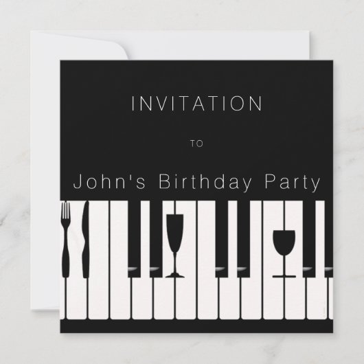 すごいエレガント 招待状 (正面)