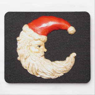 すごいカッコいいクラシックRound Santa Clausマウスパッド マウスパッド