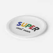 すごいカッコいい母 ペーパープレート (アングル)