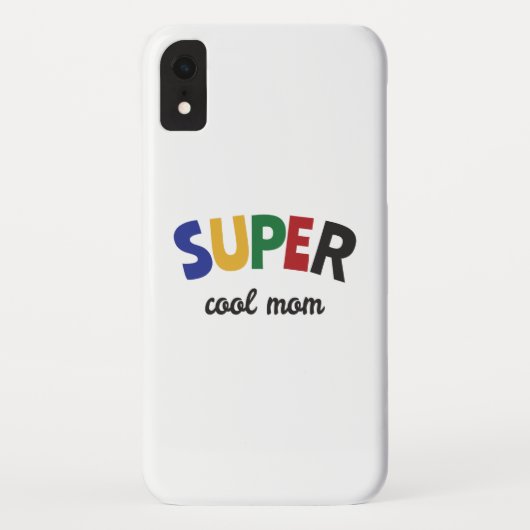 すごいカッコいい母 Case-Mate iPhoneケース (裏面)
