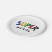 すごいカッコいい ペーパープレート (アングル)