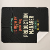 すごいカッコいいProduction Manager シェルパブランケット (正面(横))