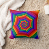 すごいカラフルフラクタル緩和曲線 クッション (ブランケット)