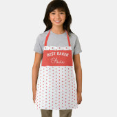 すごいキュイ最高のベーカーカラフルカップケーキベーキング エプロン (インサイチュ)