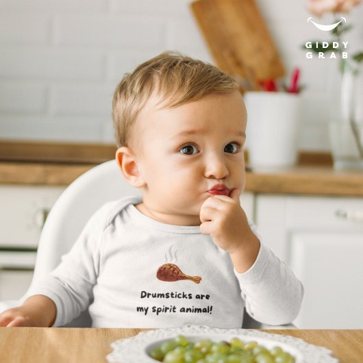 すごいキュート&感謝祭おもしろい休日引用文 ベビーボディスーツ