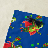 すごいクルパーソナライズされたマン ビーチタオル (インサイチュ)