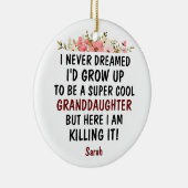 すごいクールお土産をおもしろい殺す セラミックオーナメント (右)