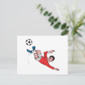 すごいサッカーキック ポストカード (スタンド正面)
