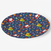 すごいシンプルリミントンホリデーキャラクター ペーパープレート (アングル)