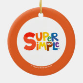 すごいシンプル曲 | 5リトルダックス1stクリスマス セラミックオーナメント (裏面)