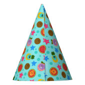 すごいシンプル | ヌスブンブンいう音マー誕生日 パーティーハット (裏面)