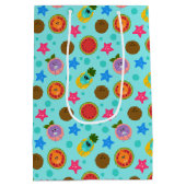 すごいシンプル | ヌスブンブンいう音マー誕生日 ミディアムペーパーバッグ (裏面)