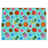 すごいシンプル | ヌスブンブンいう音マー誕生日 ラージペーパーバッグ (正面)