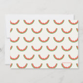 すごいシンプル | ヌードル&パルススイカパーティー サンキューカード (裏面)