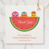 すごいシンプル | ヌードル&パルススイカパーティー フェイバータグ (裏面)