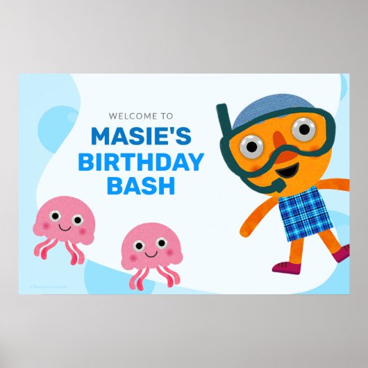 すごいシンプル | ヌードル&パルススイムパーティー ポスター (正面)