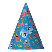 すごいシンプル | フィニーザシャーク紙吹雪誕生日 パーティーハット (裏面)