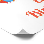 すごいシンプル | フィニーザシャーク紙吹雪誕生日 ポスター (角)