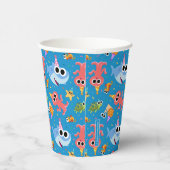 すごいシンプル | フィニーザシャーク紙吹雪誕生日 紙コップ (右)