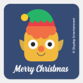 すごいシンプル | ホリデーチーシー スクエアシール (正面)