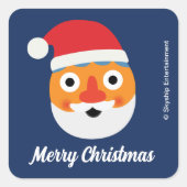 すごいシンプル | ホリデーヌードル スクエアシール (正面)