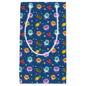 すごいシンプル | Numsブンブンいう音宇宙誕生日 スモールペーパーバッグ (正面)