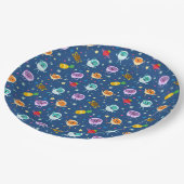 すごいシンプル | Numsブンブンいう音宇宙誕生日 ペーパープレート (アングル)