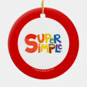 すごいシンプルSongsヒューゴライムントンホリデイ セラミックオーナメント (裏面)