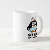 すごいナースビッグジャイアントンボマグカップ看護ギフトアイディア ジャンボコーヒーマグカップ (正面右)