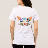 「すごいネコ度 Tee」 トライブレンドTシャツ (裏面)