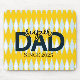 すごいパパの年配アーガイル型 マウスパッド