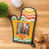 すごいパパカスタム写真（レトロな波） 鍋つかみ (トップダウン)