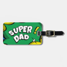 すごいパパカラフル漫画ポップ・アートのー