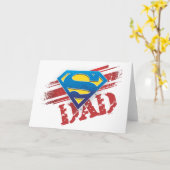 すごいパパストライプ カード (黄色い花)