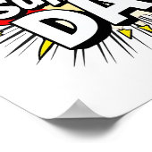 すごいパパポスター – はっきりした日常のウォールアート ポスター (角)