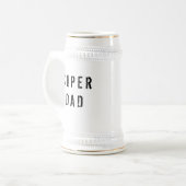 すごいパパ文字 ビールジョッキ (正面左)