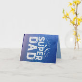 すごいパパ父のデイカード カード (黄色い花)