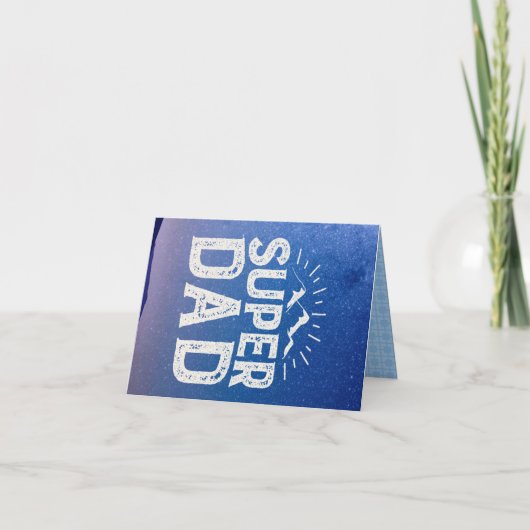 すごいパパ父のデイカード カード (正面)