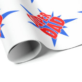 すごいパパ父の日のギフトラップ ラッピングペーパー (ロールコーナー)