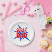 すごいパパ父の日パーティー紙プレート ペーパープレート (パーティー)