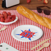 すごいパパ父の日パーティー紙プレート ペーパープレート