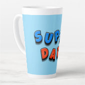 すごいパパ カフェラテマグ (左アングル)