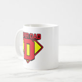 すごいパパ🦸‍ ♂️💪 コーヒーマグカップ (正面左)