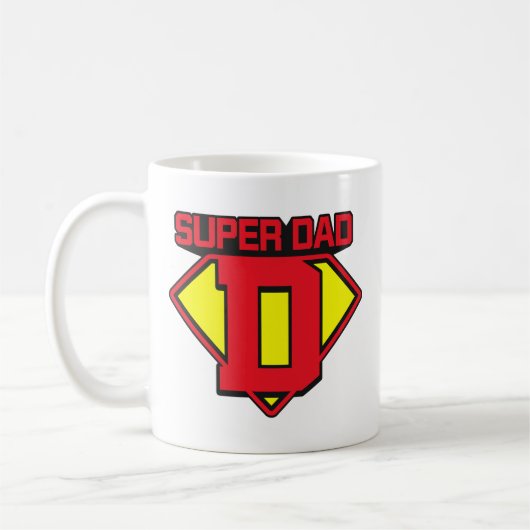 すごいパパ🦸‍ ♂️💪 コーヒーマグカップ (左)