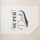 すごいパパ シェルパブランケット (正面(横))