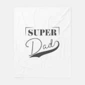 すごいパパ フリースブランケット (正面)