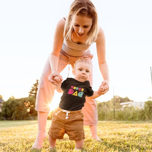 すごいパパ ベビーボディスーツ