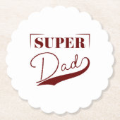 すごいパパ ペーパーコースター (正面)