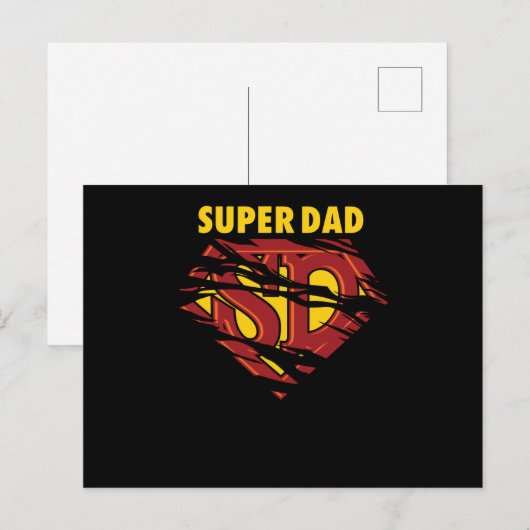 すごいパパ ポストカード (正面/裏面)