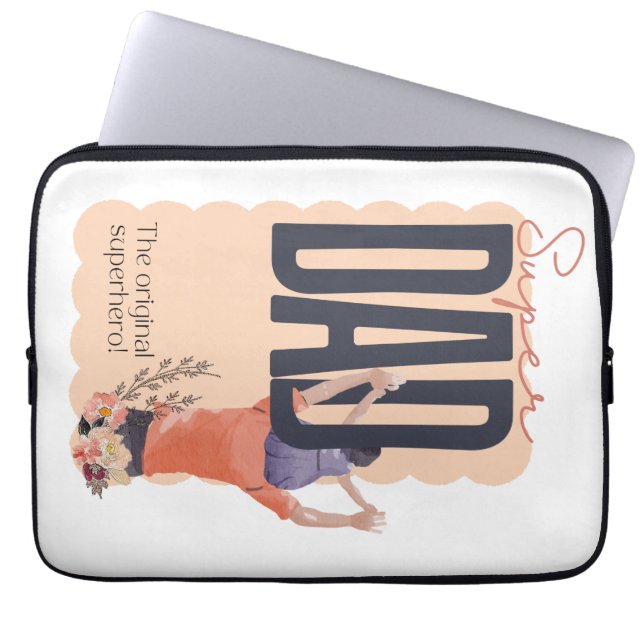 すごいパパ ラップトップスリーブ (正面)